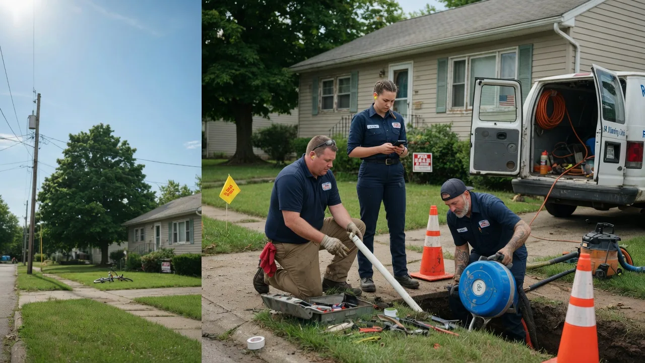Sewer Line Repair in Sparland, IL near me